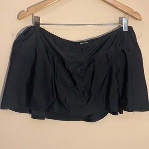 Black Swim skirt
